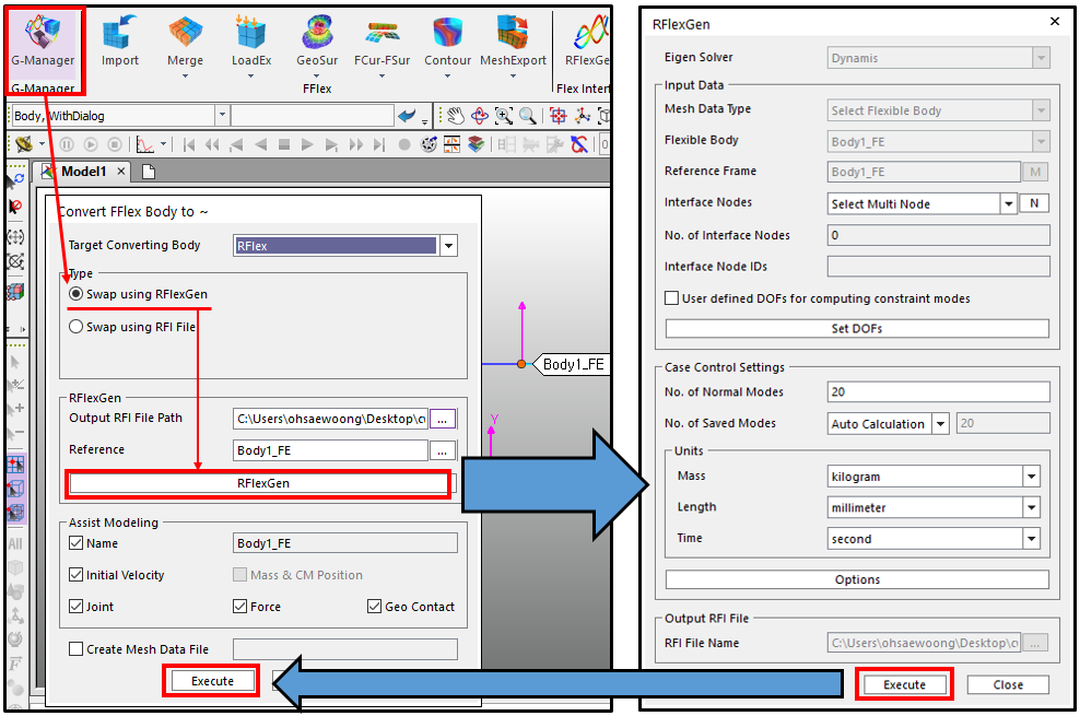 G-manager - RFlex Beam